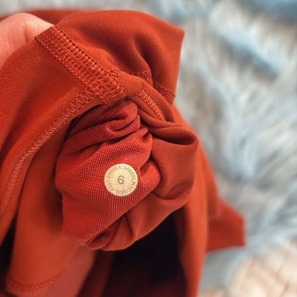 Lululemon Wunder Train Everlux High Rise Leggings in Aztec Brick sz 6 - Picture 8 of 8